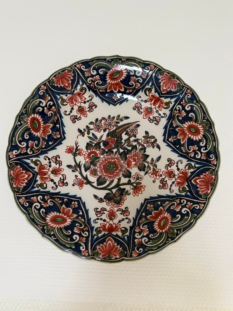 Makkumer Aardewerk Geschilderd Bord - Uniek Design, Antiek en Kunst, Antiek | Wandborden en Tegels, Ophalen