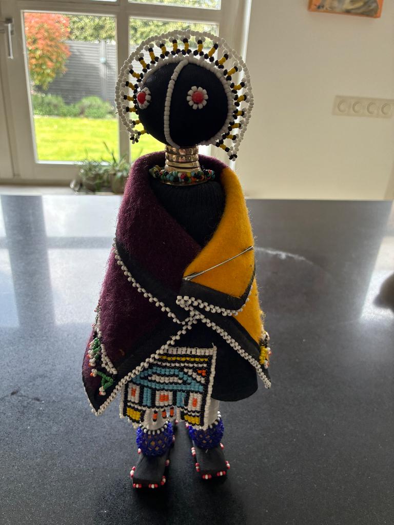 Originele Ndebele pop handwerk, Ophalen of Verzenden, Nieuw, Pop
