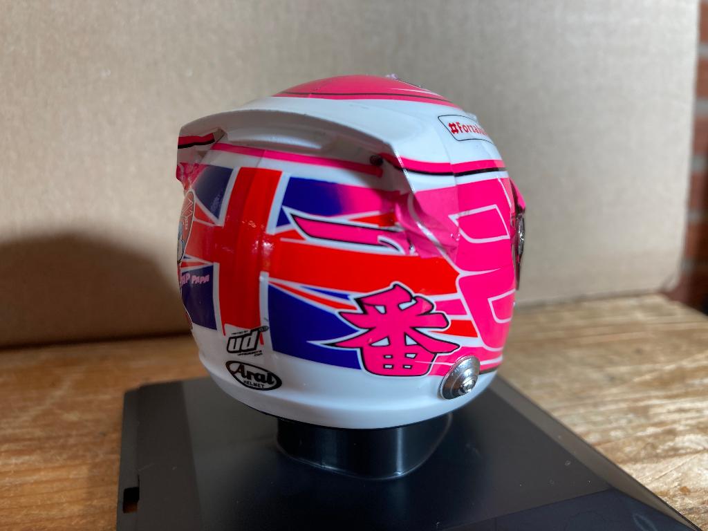 ✅ Jenson Button 1:5 2014 helm Mclaren F1 1/5 Jules Bianchi, Ophalen of Verzenden, Nieuw, Formule 1