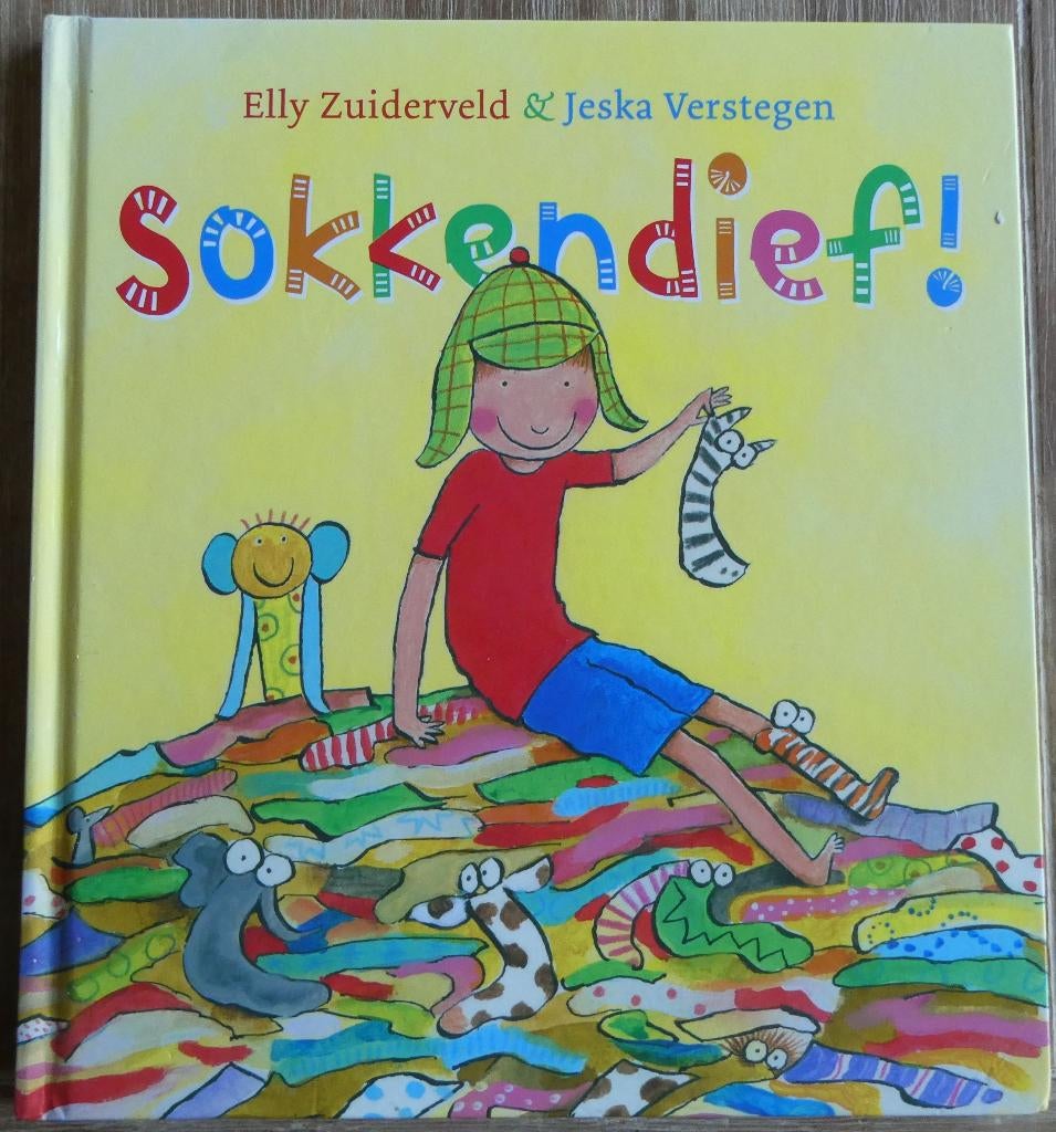 Sokkendief - Elly Zuiderveld en Jeska Verstegen, Fictie algemeen, Jongen of Meisje, Ophalen of Verzenden, Zo goed als nieuw
