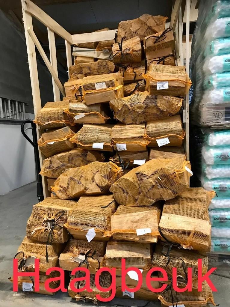 haagbeuk steenbeuk bij oussoren haardhout Vinkeveen, Tuin en Terras, Haardhout, Minder dan 3 m³, Ophalen, Blokken