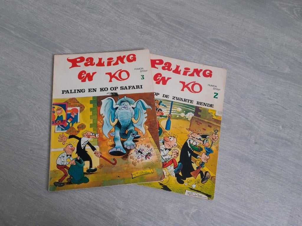 Paling en Ko - 2 stripboeken, Boeken, Stripboeken, Meerdere stripboeken, Ophalen, Gelezen, Francisco Ibáñez
