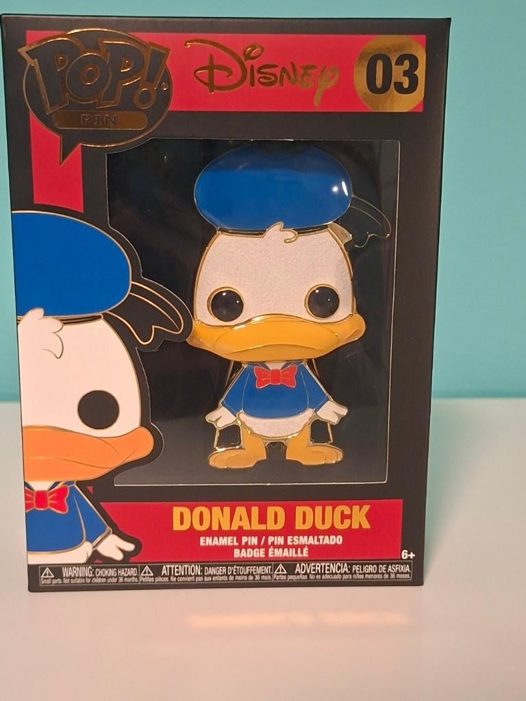 donald duck pin pop!, Verzamelen, Ophalen of Verzenden, Donald Duck, Nieuw, Beeldje of Figuurtje