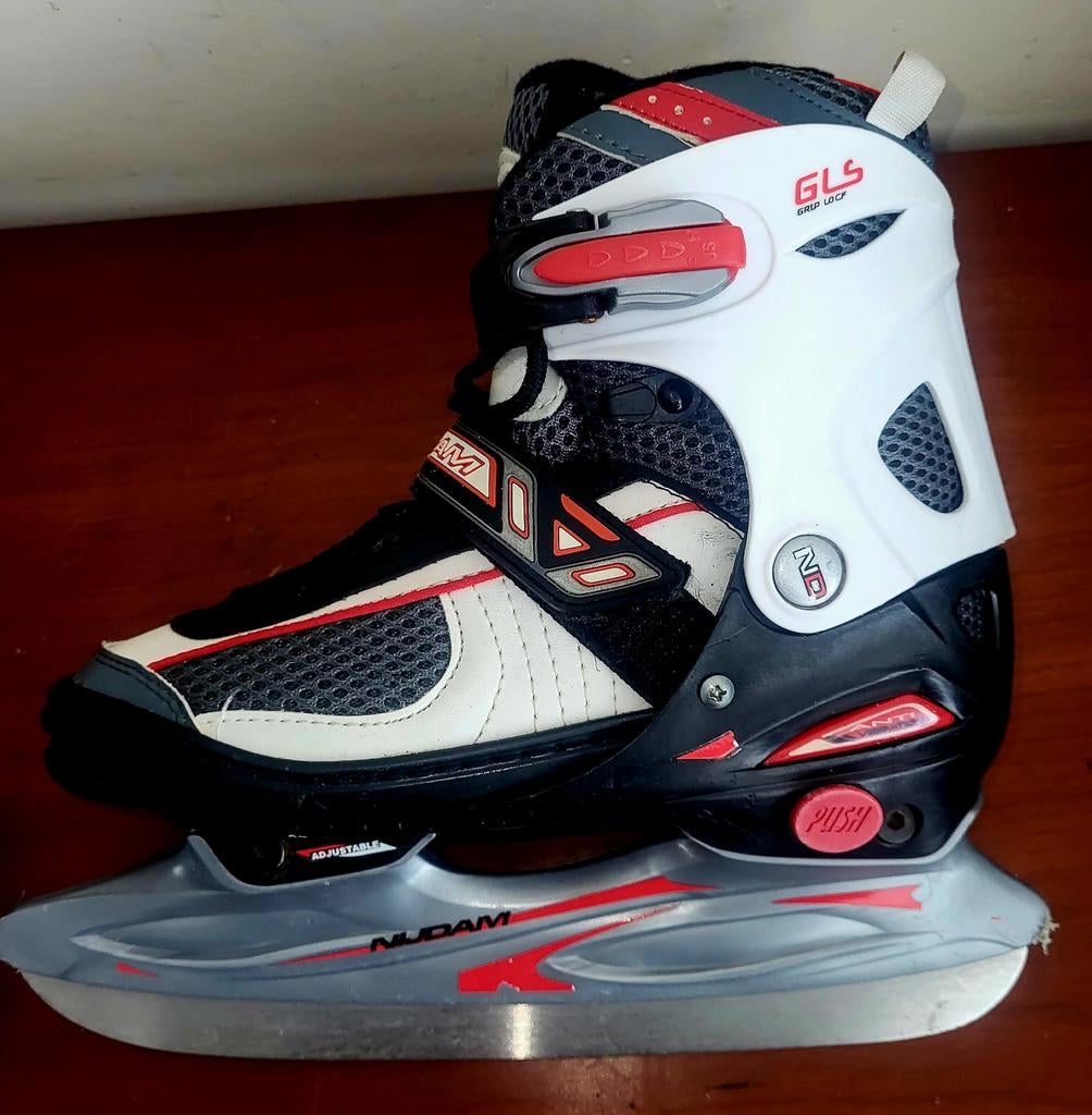 Nijdam verstelbare schaatsen 34>37, Sport en Fitness, Schaatsen, Ophalen of Verzenden, IJshockeyschaatsen, Nijdam