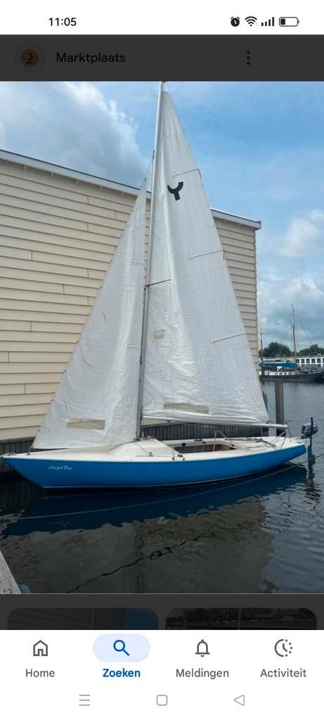 Mooie complete Ynling, Watersport en Boten, Open zeilboten, Gebruikt, 3 tot 6 meter, Polyester, Buitenboordmotor, Benzine, Ophalen