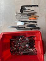 Verzameling bestek, Ophalen, Gebruikt, Rvs of Chroom, Los bestek