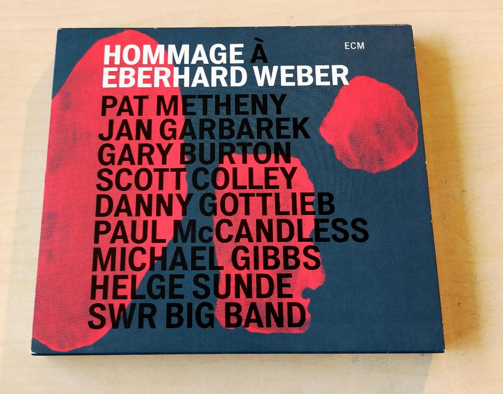 Hommage a Eberhard Weber CD 2015 ECM Pat Metheny, Ophalen of Verzenden, 1980 tot heden, Zo goed als nieuw, Jazz
