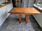 Unieke handgemaakte houten tafel – door vakman gemaakt, Ophalen, Gebruikt, Rechthoekig, 50 tot 100 cm