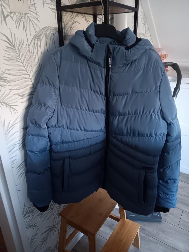 Dames winterjack - Cars Jeans - Zeer nette staat, Blauw, Maat 46/48 (XL) of groter, Ophalen of Verzenden, Gedragen