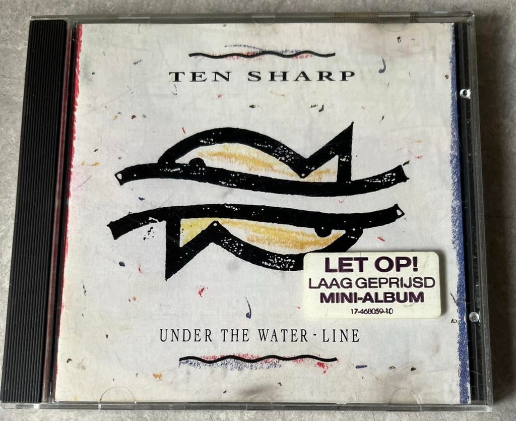 Ten Sharp - Under The Water-Line (cd poprock), Ophalen of Verzenden, 1980 tot 2000, Zo goed als nieuw