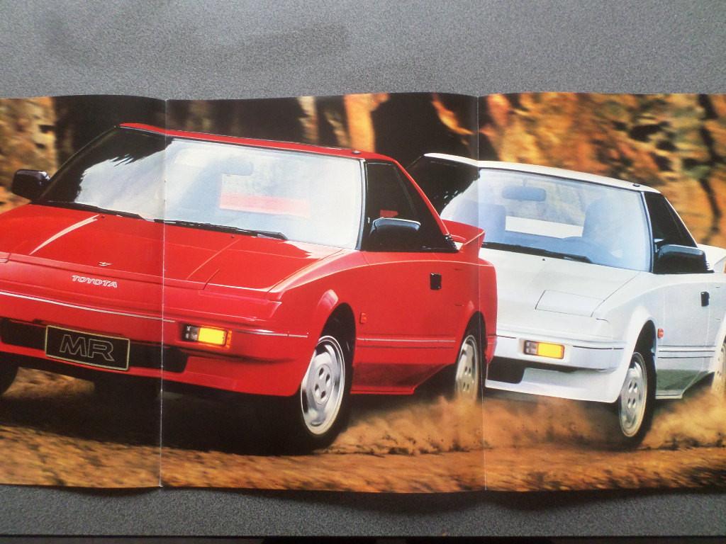 Toyota MR2 Brochure, Ophalen of Verzenden, Zo goed als nieuw, Toyota