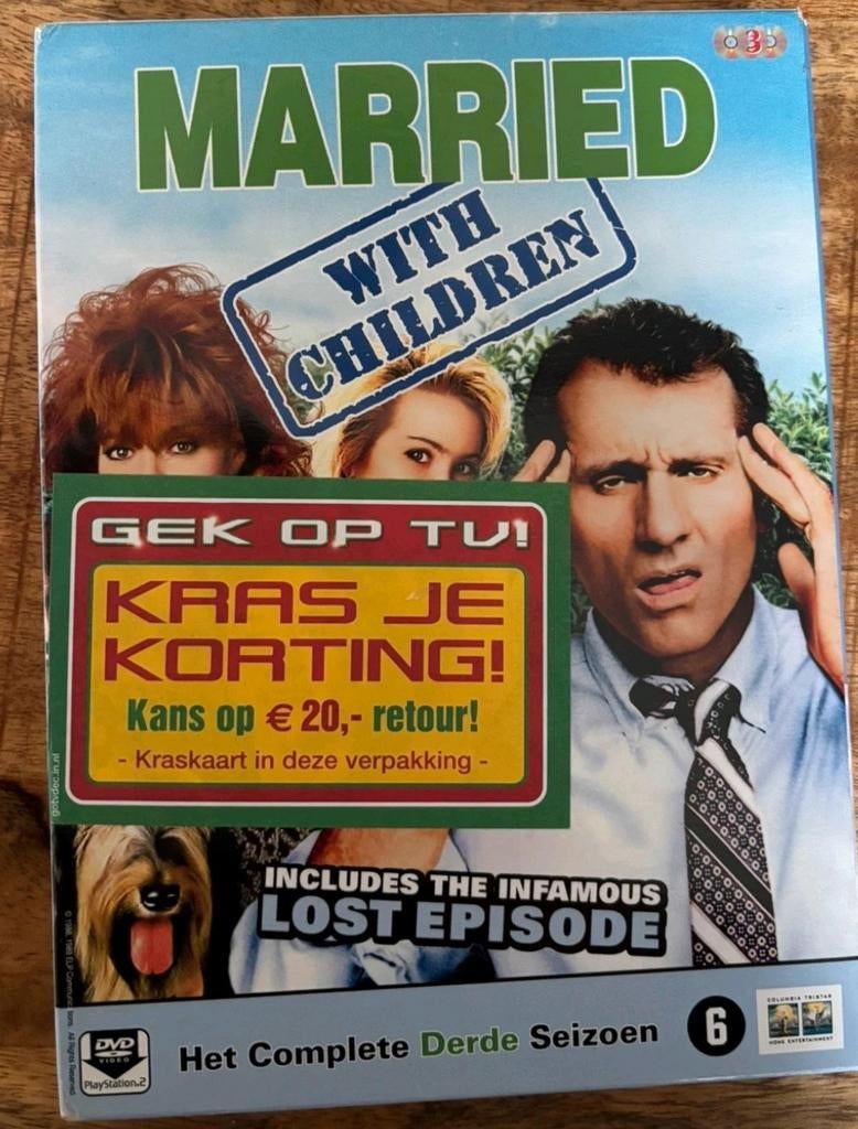 Married with Children - Seizoen 3, Gebruikt, Ophalen of Verzenden, Vanaf 6 jaar, Boxset