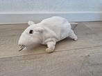 Knuffel rat wit ikea gosig ratta plush pluche, Ophalen of Verzenden, Zo goed als nieuw, Overige typen