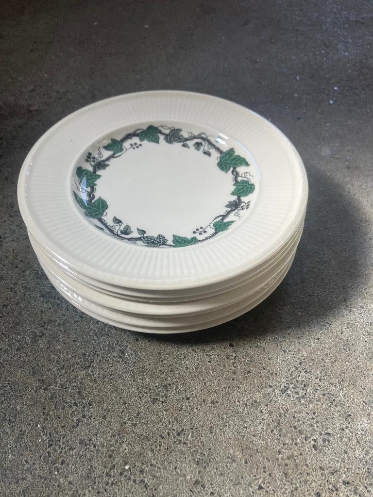 Gebaksbordjes Stratford Wedgwood, Huis en Inrichting, Ophalen, Zo goed als nieuw, Bord(en), Wedgwood