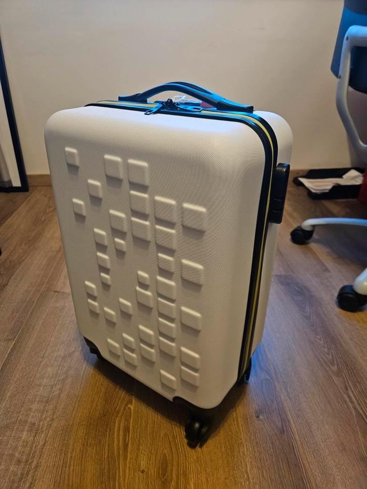 Nieuwe Reiskoffer Handbagage Koffer, Sieraden, Tassen en Uiterlijk, Tassen | Reistassen en Weekendtassen, Nieuw, Wit, Minder dan 40 cm