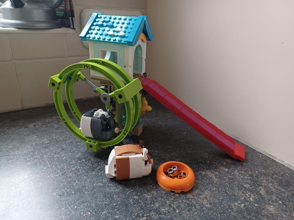 Lego creator 31155 hamsterwiel 3in1, Compleet, Lego, Ophalen of Verzenden, Zo goed als nieuw