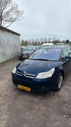 Citroën C4 1.6 16V Berline 2007 Blauw inruil koopje, Voorwielaandrijving, 4 cilinders, Blauw, 108 pk
