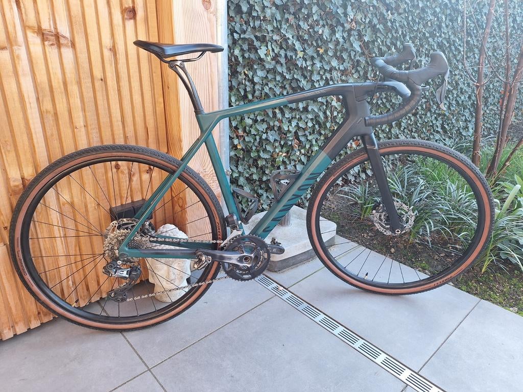 Canyon Grail CF SL 8 Di2 maat L, 28 inch, Gebruikt, Carbon, 57 tot 61 cm