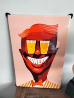 Emaille reclamebord Charly heineken Frans metzers, Verzamelen, Merken en Reclamevoorwerpen, Ophalen of Verzenden, Gebruikt, Reclamebord