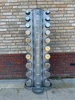 ️ Life Fitness dumbbell set 1 t/m 10 kg, Ophalen, Zo goed als nieuw