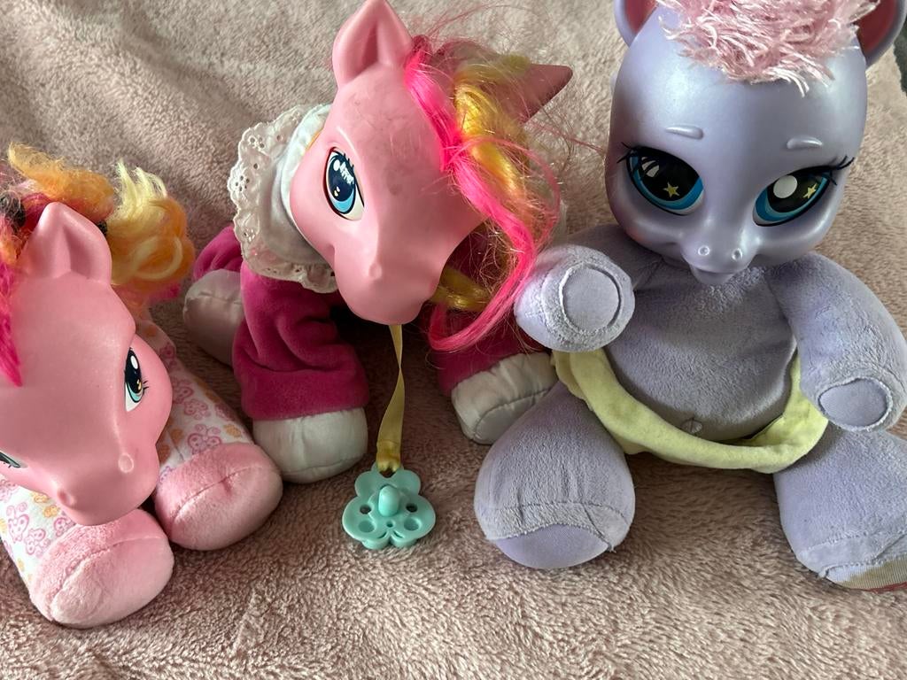 Grote My Little Pony's - Knuffelpony's, Kinderen en Baby's, Speelgoed | My Little Pony, Ophalen, Gebruikt