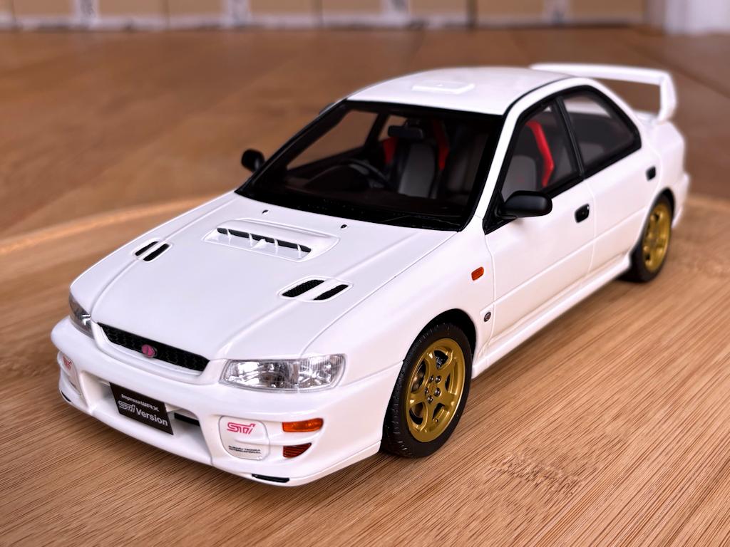 Subaru Impreza WRX Type RA STI 1:18 OttO Mobile GTT GT Turbo, Hobby en Vrije tijd, Modelauto's | 1:18, Ophalen of Verzenden, Nieuw