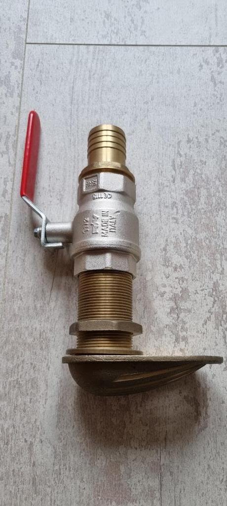 complete set huiddoorvoer schelpdoorvoer 11/2", Watersport en Boten, Accessoires en Onderhoud, Ophalen of Verzenden, Nieuw, Motor en Techniek