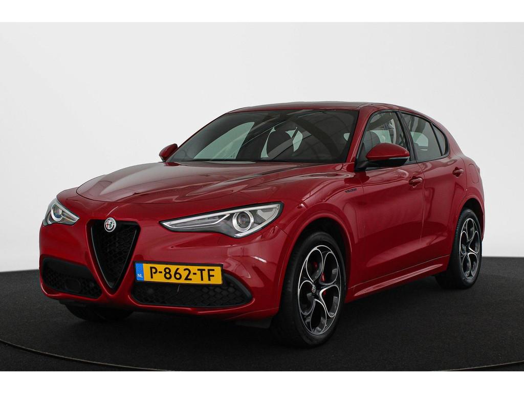 Alfa Romeo Stelvio 2.0T 280pk AWD Veloce / Carplay / Adaptie, Auto's, Alfa Romeo, Automaat, 4 cilinders, Bedrijf, Vierwielaandrijving