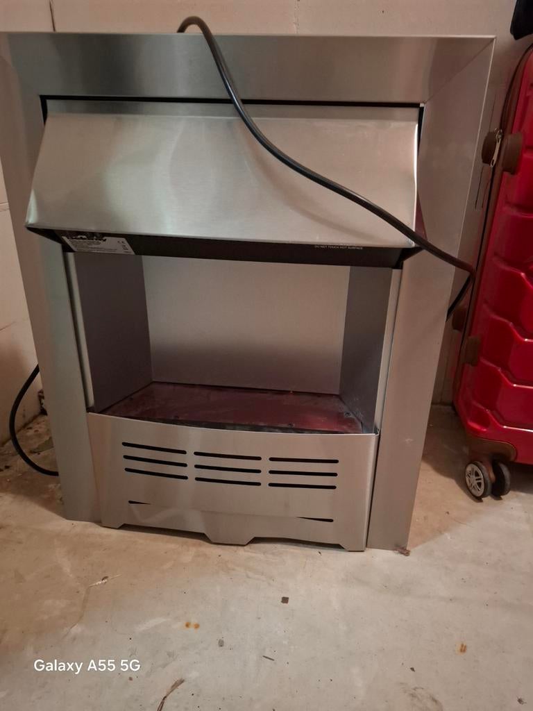 Elektrische sfeerhaardje, Huis en Inrichting, Kachels, Ophalen, Hout, Houtkachel