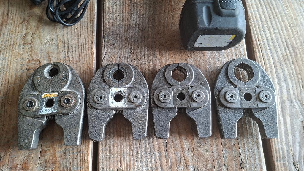 Rems Mini-press acc accu perstang pers machine compleet., ., Ophalen of Verzenden, Zo goed als nieuw, .