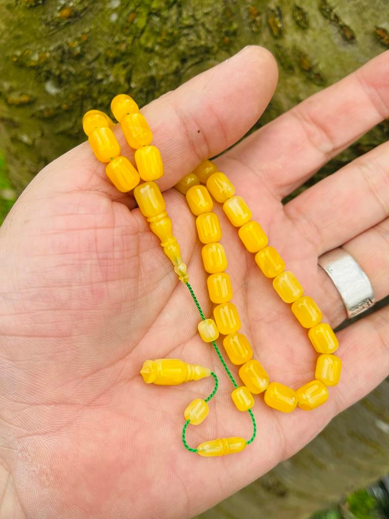 MEHMET AKSOY USTA YAPIMI HABBEDEN OSMANLI MİSKEVİ TESBIH, Hobby en Vrije tijd, Kralen en Sieraden maken, Ophalen of Verzenden