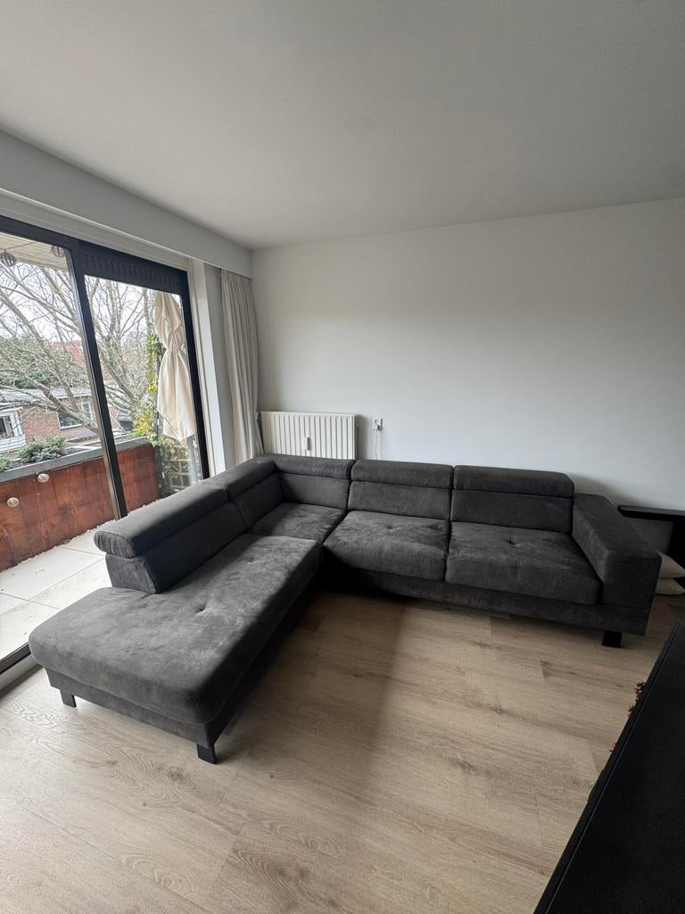 Hoekbank 210 x 280, Huis en Inrichting, Banken | Bankstellen, Ophalen, Zo goed als nieuw, Vierpersoons of meer, 250 tot 300 cm