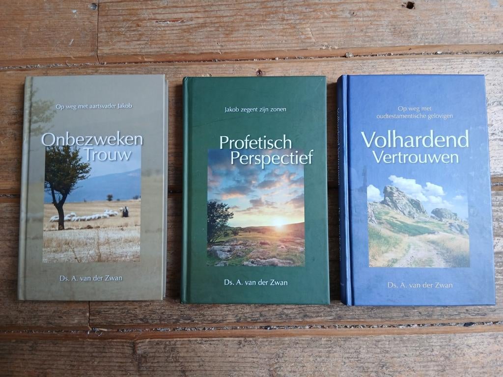 3 boeken van ds. A. van der Zwan, Ophalen of Verzenden, Zo goed als nieuw, A. van der Zwan