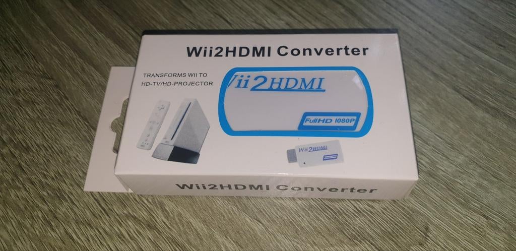 Nintendo wii hdmi converter...nieuw.., Muziek, 1 speler, Nieuw, Ophalen of Verzenden