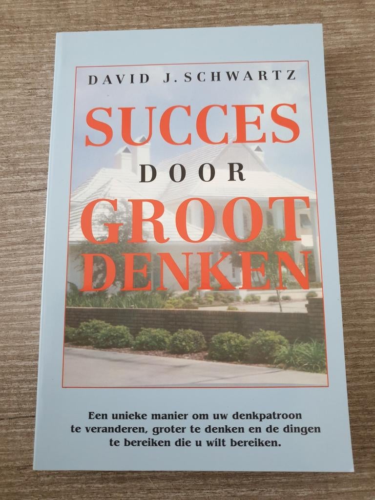 Succes Door Groot Denken - David J. Schwartz, Ophalen of Verzenden, Gelezen