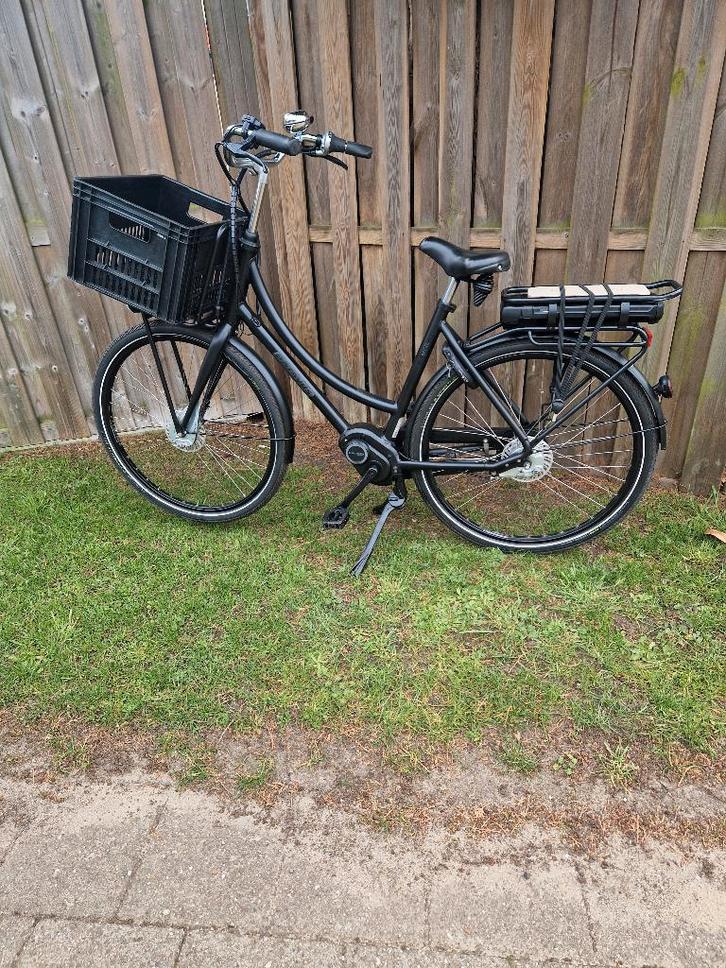 Te koop Batavus Packd ego transportfiets met middenmotor, Fietsen en Brommers, Elektrische fietsen, Zo goed als nieuw, Batavus