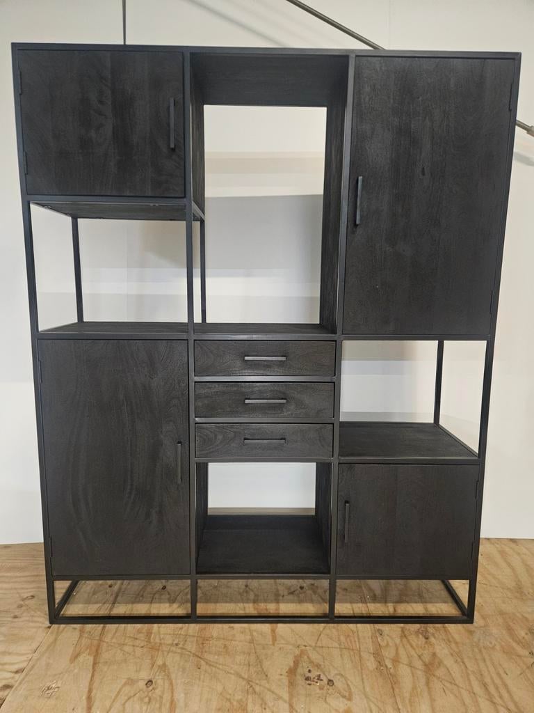 Vakkenkast denver 160 cm breed, Huis en Inrichting, Kasten | Wandmeubels, Ophalen, ., 150 tot 200 cm, .