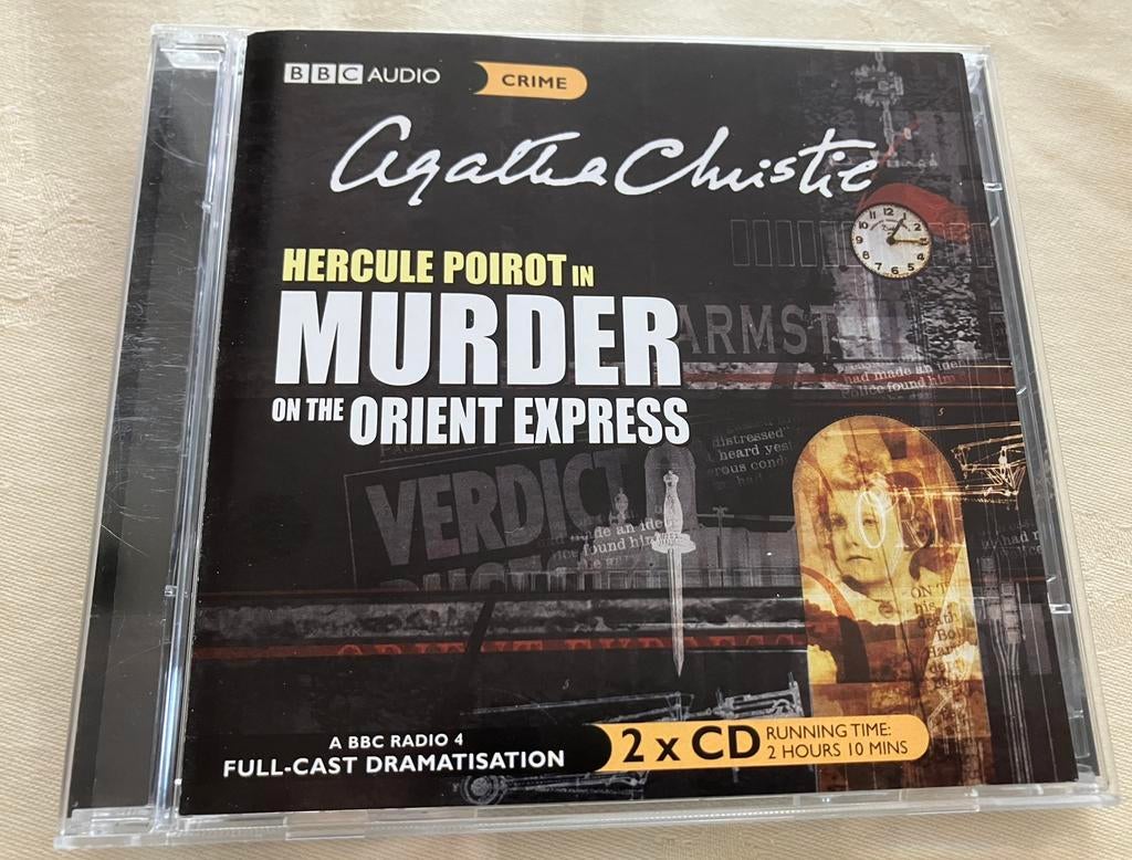 Agatha Christie - Murder On The Orient Express - BBC cd, Verzenden