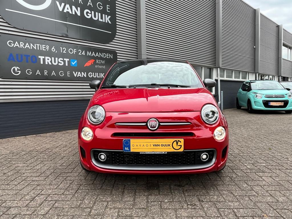 Fiat 500 C 1.2 Cabriolet,Airco,Cruise,Lmv,ElektrRamen,Stuurb, Auto's, Voorwielaandrijving, Gebruikt, 4 cilinders, Cabriolet