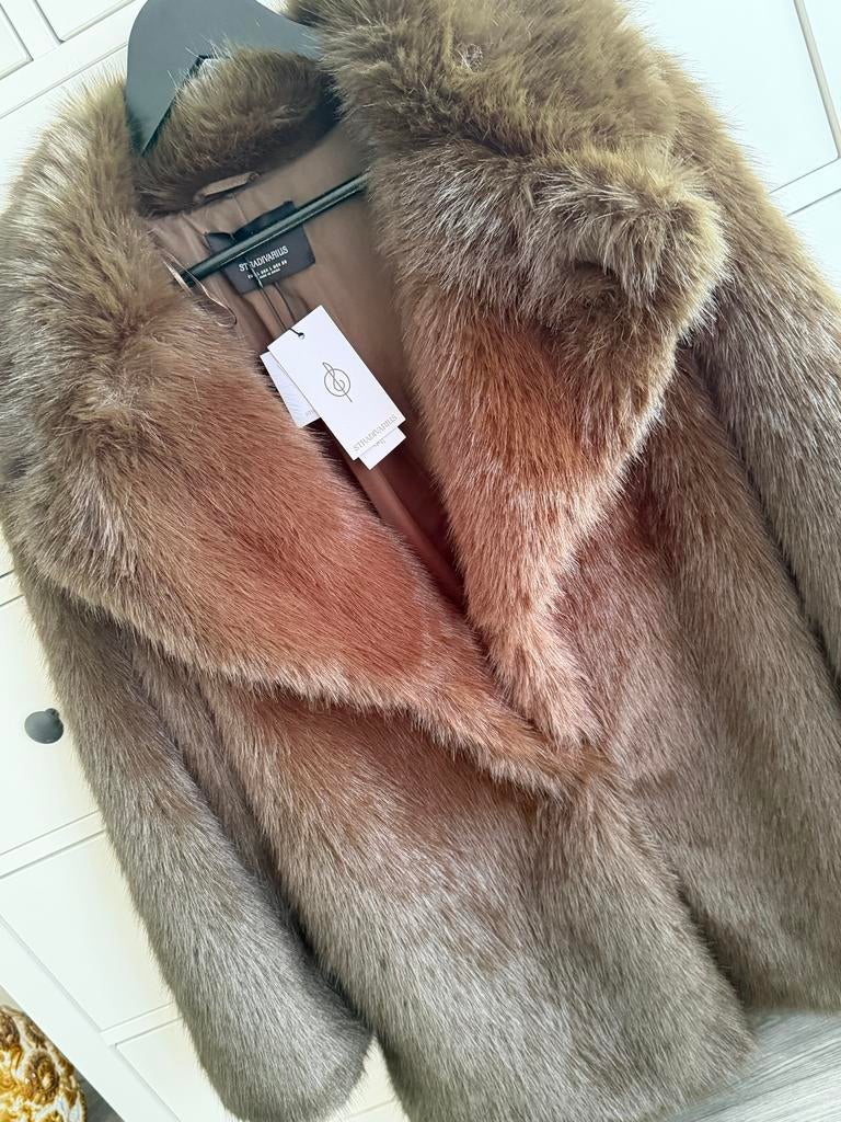 Stradivarius teddy jas, Ophalen of Verzenden, Nieuw, Maat 42/44 (L), Bruin