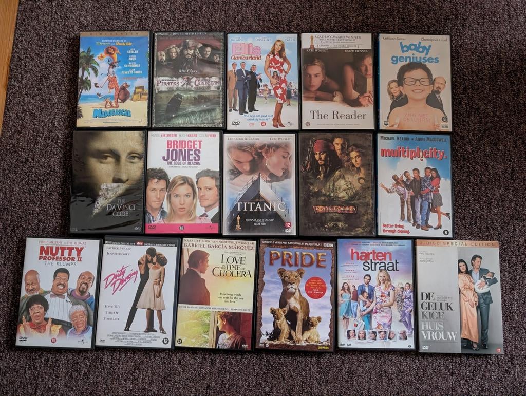 Grote collectie diverse dvd's - films en series, Vanaf 12 jaar, Ophalen of Verzenden, Gebruikt, Overige genres