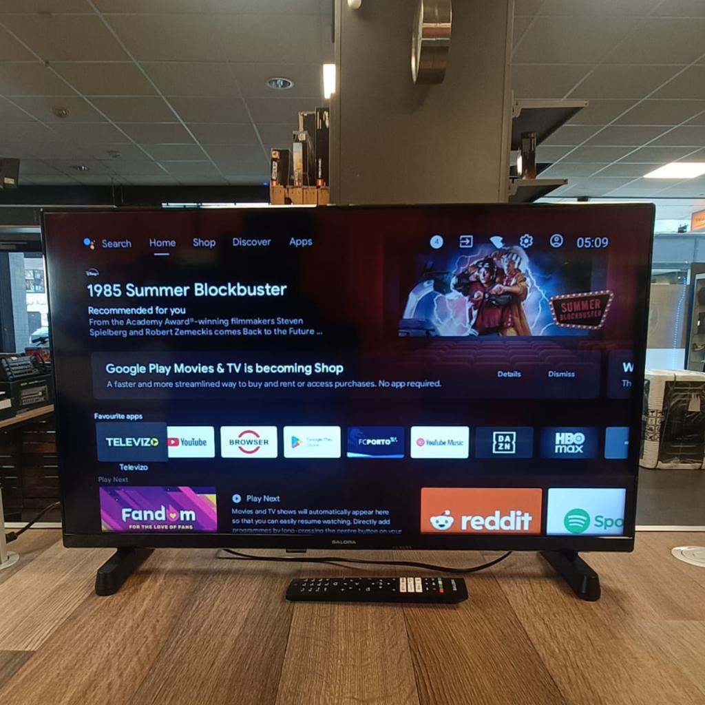 Salora 32HA550 32'' Smart TV Incl AB Nette staat, Salora, Zo goed als nieuw, Support@salora.com, D-13/4, Okhla Industrial Area
Phase II, New Delhi - 110020
India