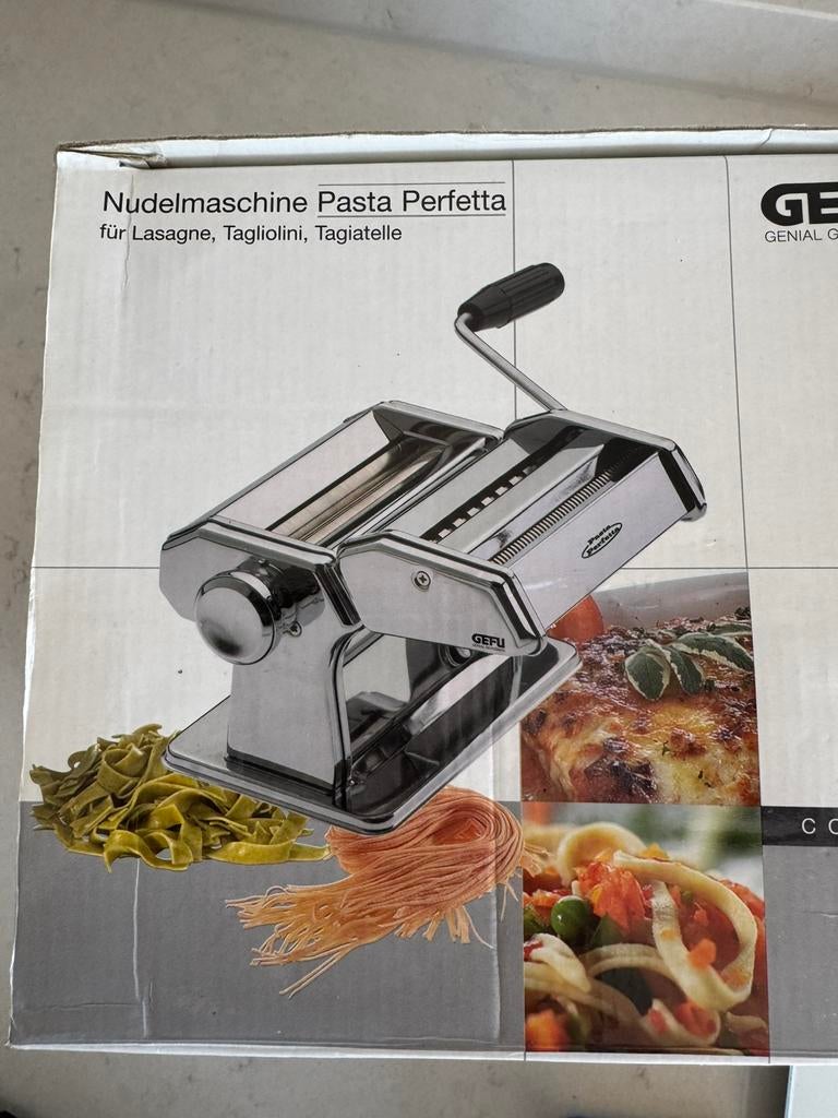 Pastamachine GEFU PASTA PERFETTA, Witgoed en Apparatuur, Keukenmixers, Nieuw, Ophalen of Verzenden, Vaatwasserbestendig, Minder dan 1 liter