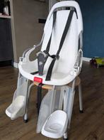 Qibbel fietsstoeltje (wit), Fietsen en Brommers, Fietsaccessoires | Fietsstoeltjes, Ophalen, 0 t/m 18 kg, Voorzitje, Qibbel