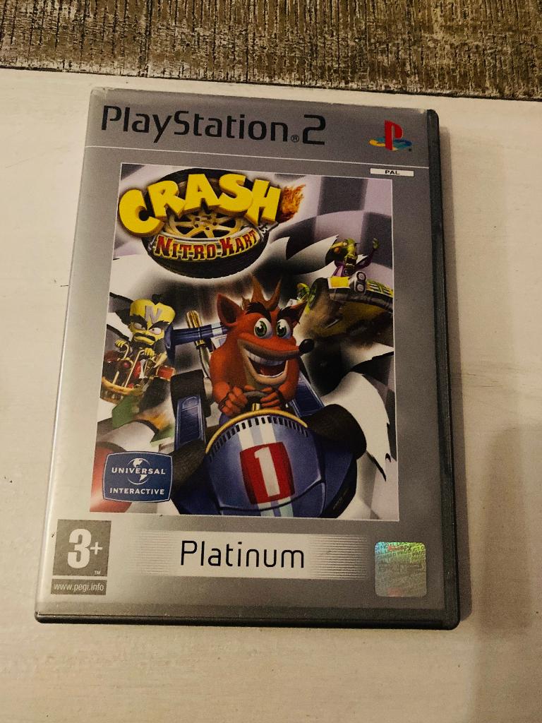 Crash Nitro Kart - Playstation 2, Spelcomputers en Games, Games | Sony PlayStation 2, Racen en Vliegen, Ophalen of Verzenden, Zo goed als nieuw