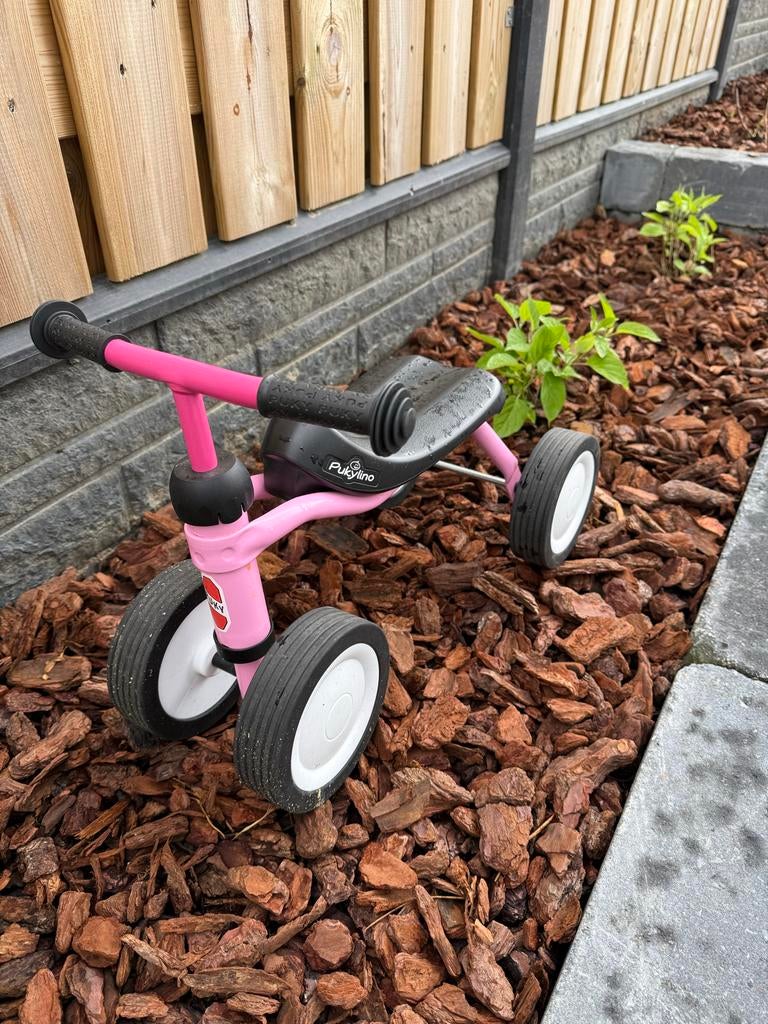 PUKY Scooter Push Raspberry | Kinderstep 2 jaar | Veilige eerste step in roze