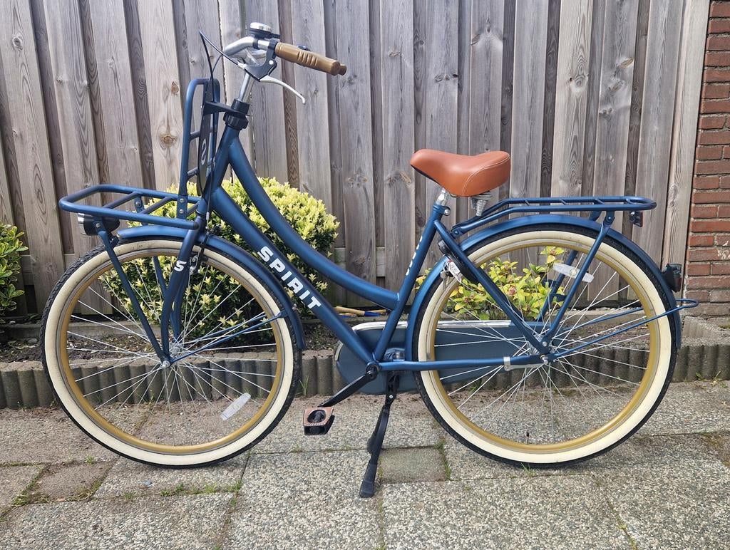 Spirit Transportfiets Dames - Jeans-blauw - Framemaat 50, Fietsen en Brommers, Fietsen | Dames | Damesfietsen, Overige merken
