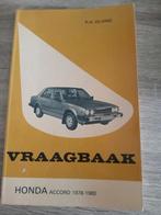 Honda Accord 1978-1980 Vraagbaak, Verzenden