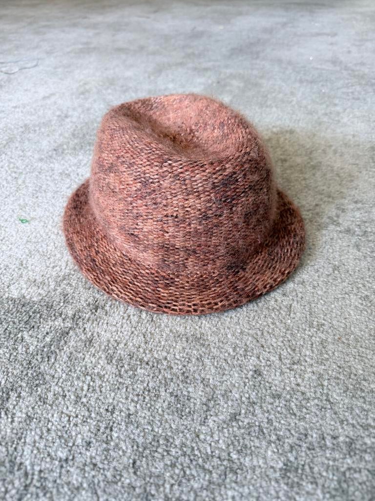 Vintage Hoed - Made in Italy, Ophalen of Verzenden, Gedragen, 56 of 57 cm (M, 7 of 7⅛ inch), Hoed