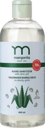 Handgel Margarita Hand Sanitizer met Aloë Vera - 400 ml, Ophalen of Verzenden, Nieuw, Reiniging